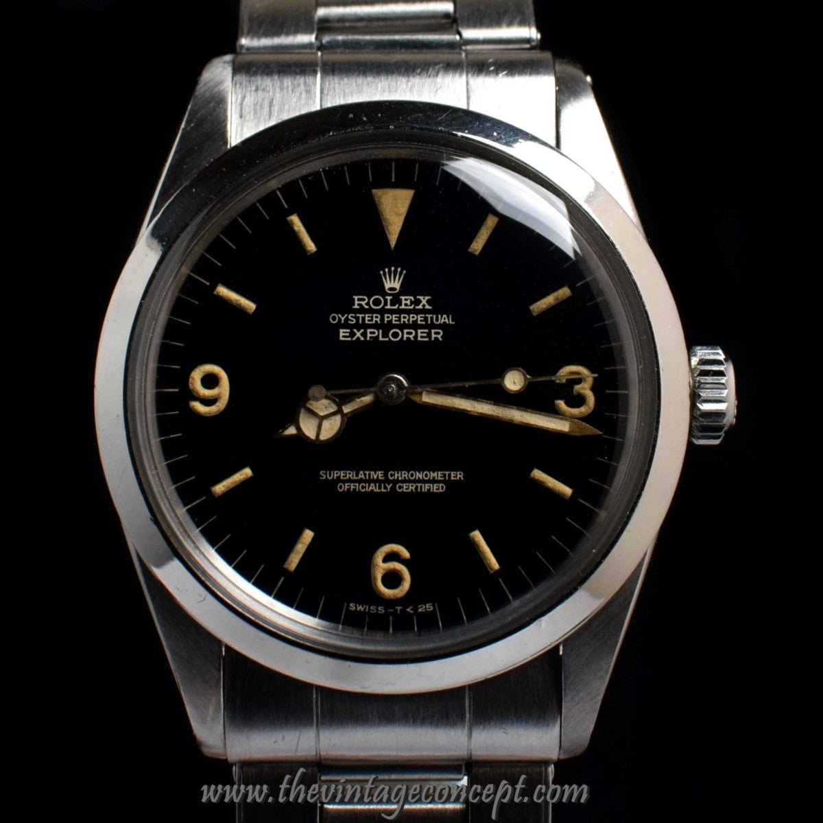 Rolex Explorer Gilt Dial 1016 ( Box Set ) (SOLD)