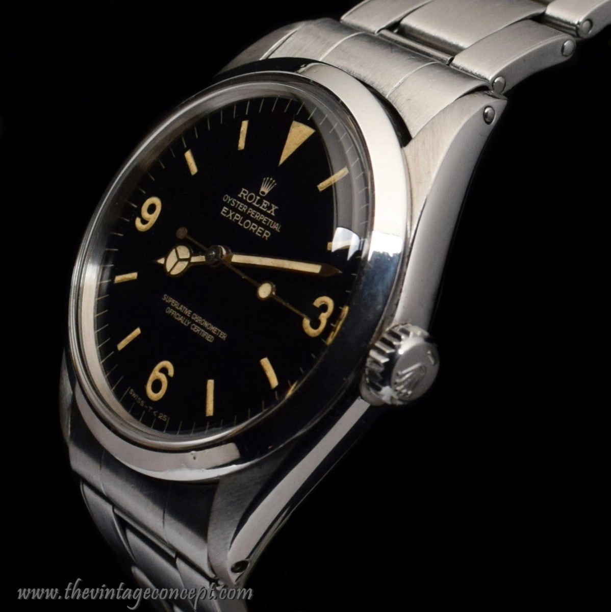 Rolex Explorer Gilt Dial 1016 ( Box Set ) (SOLD)