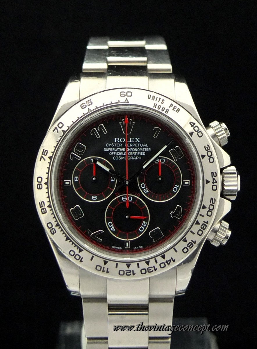 Rolex 18k WG Daytona WG 116509 w/ paper (SOLD)