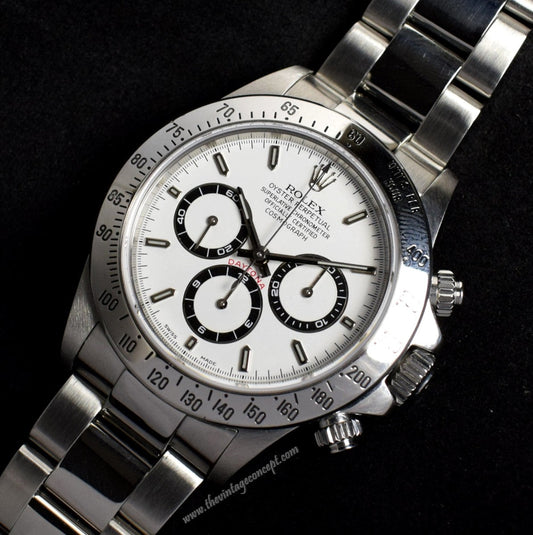 Rolex Daytona White Dial 16520 " A " Series with Service Paper (SOLD)