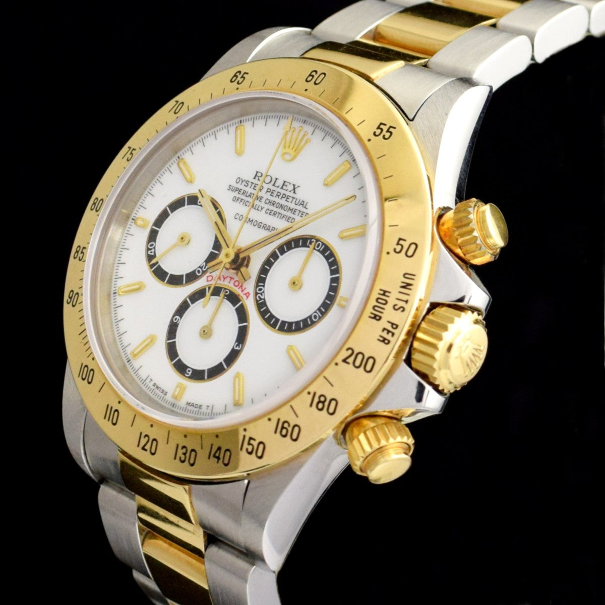 Rolex Daytona Two-Tones Porcelain Dial 16523 (Complete Full Set) (SOLD)