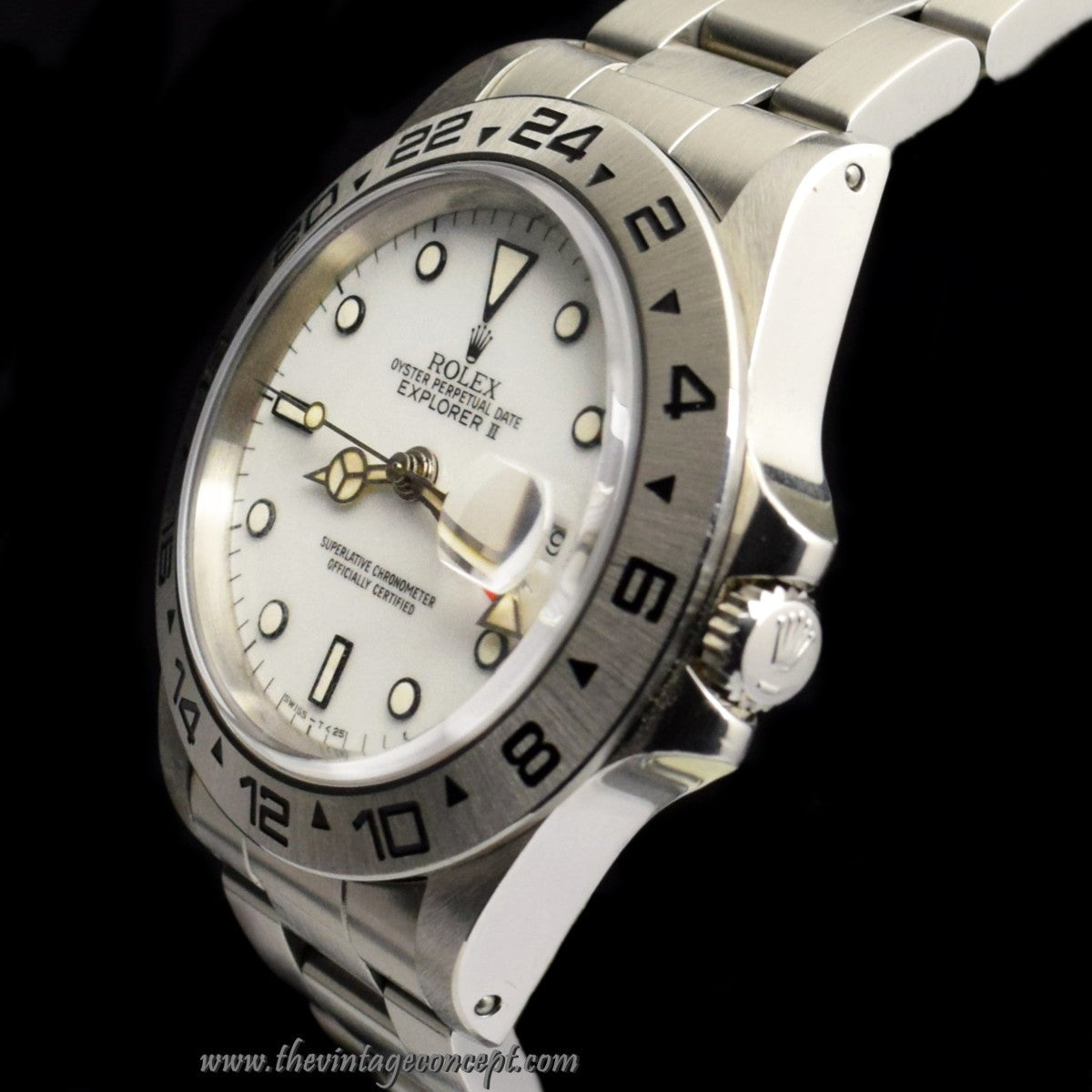 Rolex Explorer II White Creamy 16550 w/ Service Papers (SOLD)