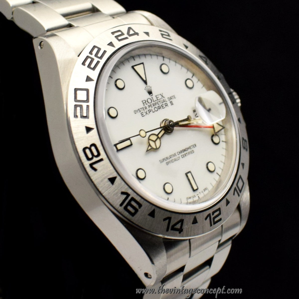 Rolex Explorer II White Creamy 16550 w/ Service Papers (SOLD)