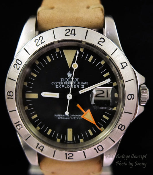 Rolex Explorer II Orange Hand 1655 (SOLD)