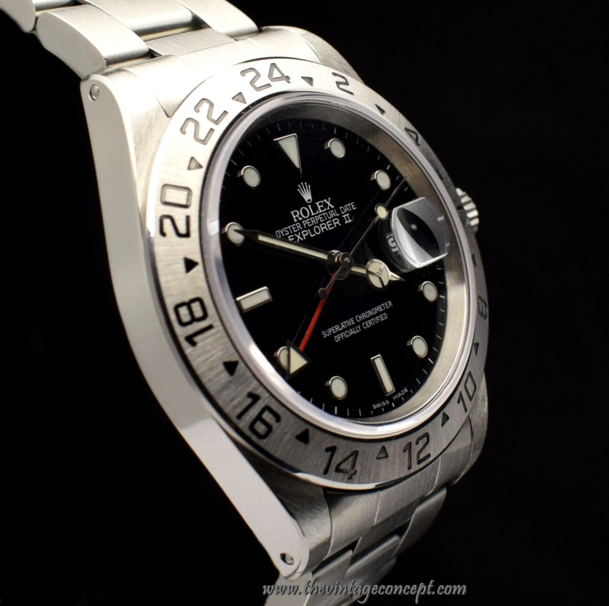 Rolex Explorer II Black Dial 16570 w/ Original Paper  (SOLD)