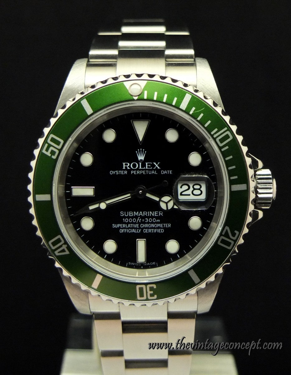 Rolex Submariner Green Bezel 50 Anniversary 16610LV (SOLD)