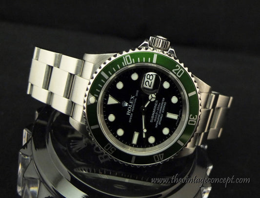 Rolex Submariner Green Bezel 50 Anniversary 16610LV (SOLD)