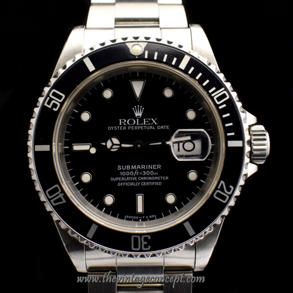 Rolex Submariner Unpolished Case 16610 w/ Original Paper (SOLD)