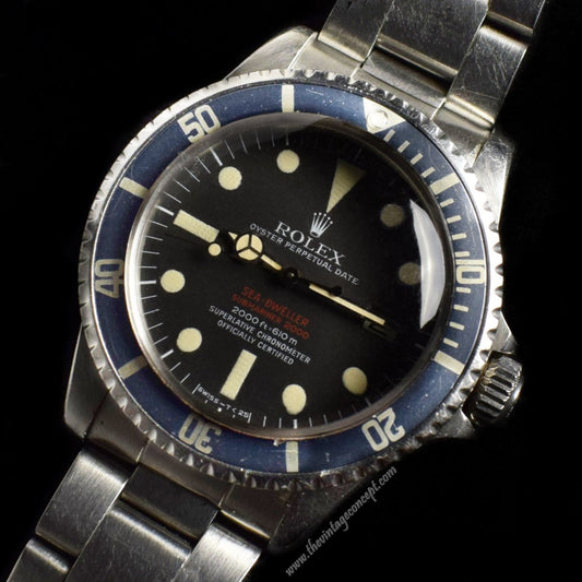 Rolex Double Red Sea-Dweller Unpolished Case MK III 1665 (SOLD)