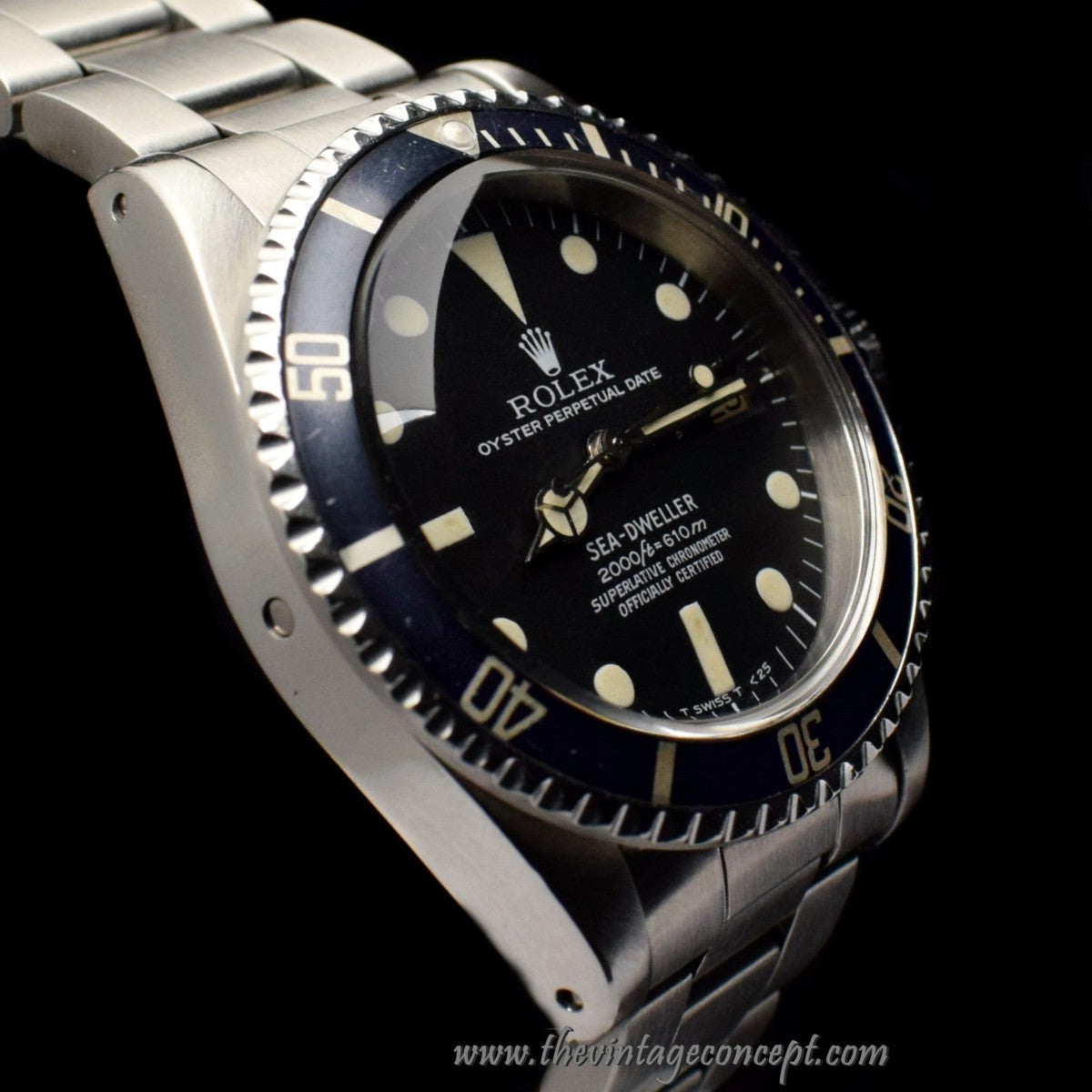 Rolex Sea-Dweller Rail Dial 1665 w/ Original Paper (SOLD)