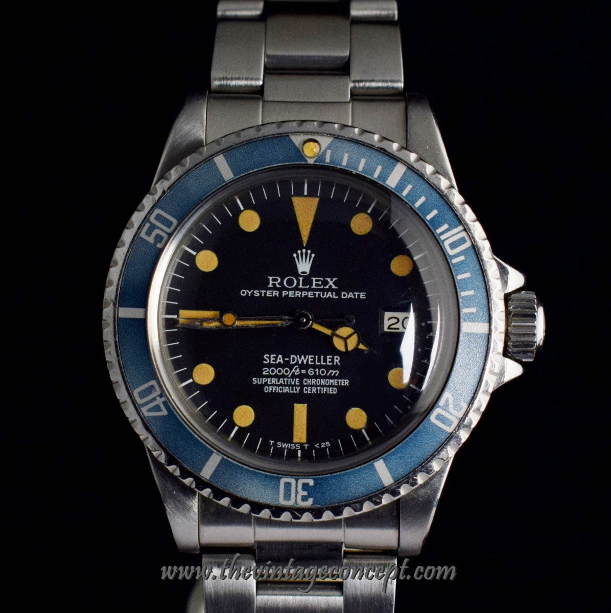 Rolex Sea-Dweller Rail Dial 1665 (SOLD)