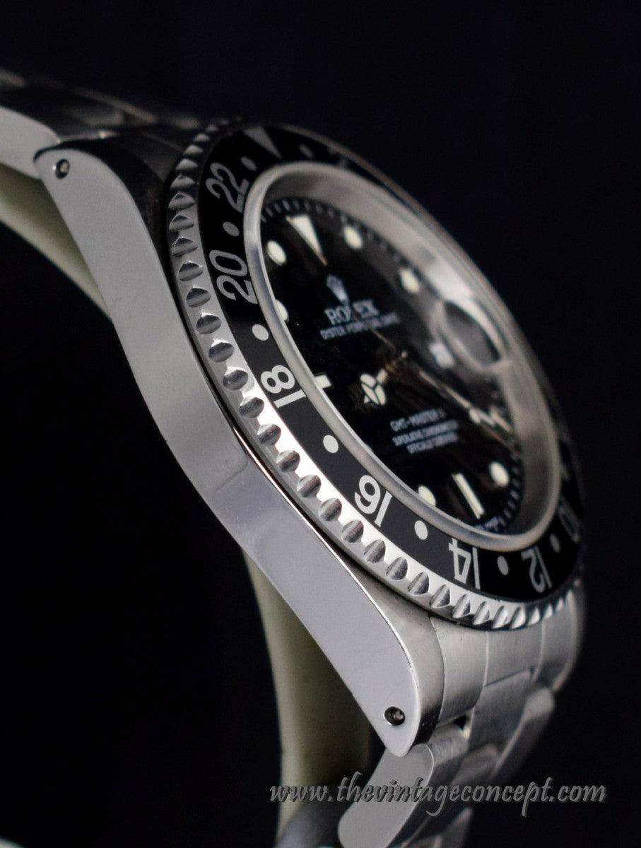 Rolex GMT Master II Black Bezel 16710 (SOLD)