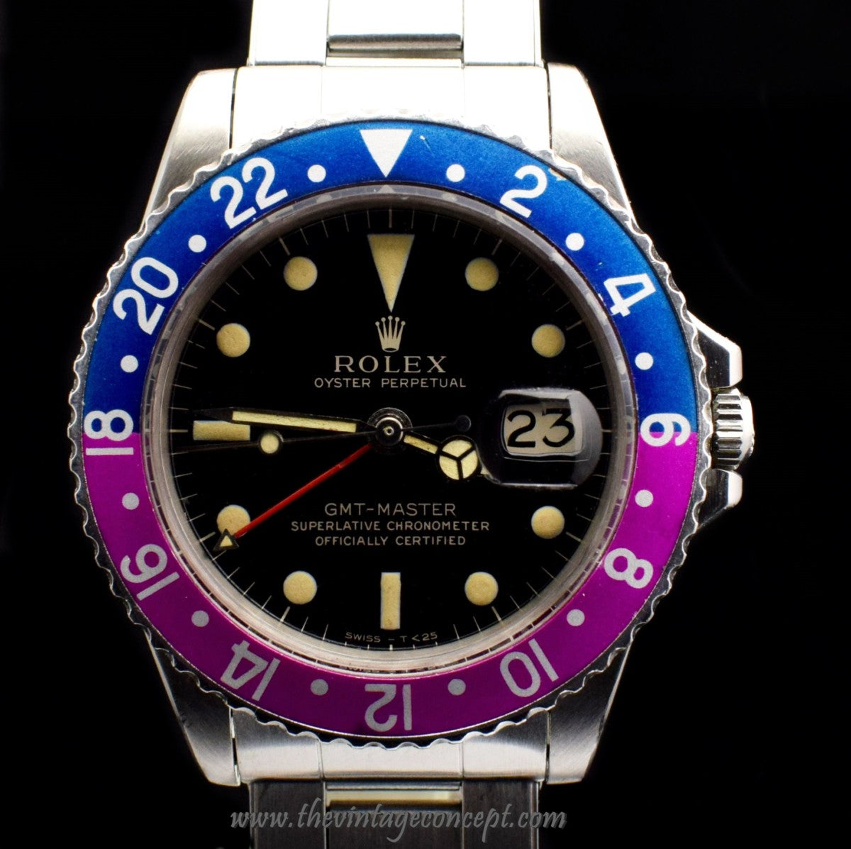 Rolex GMT Master Gilt Dial 1675 (SOLD)