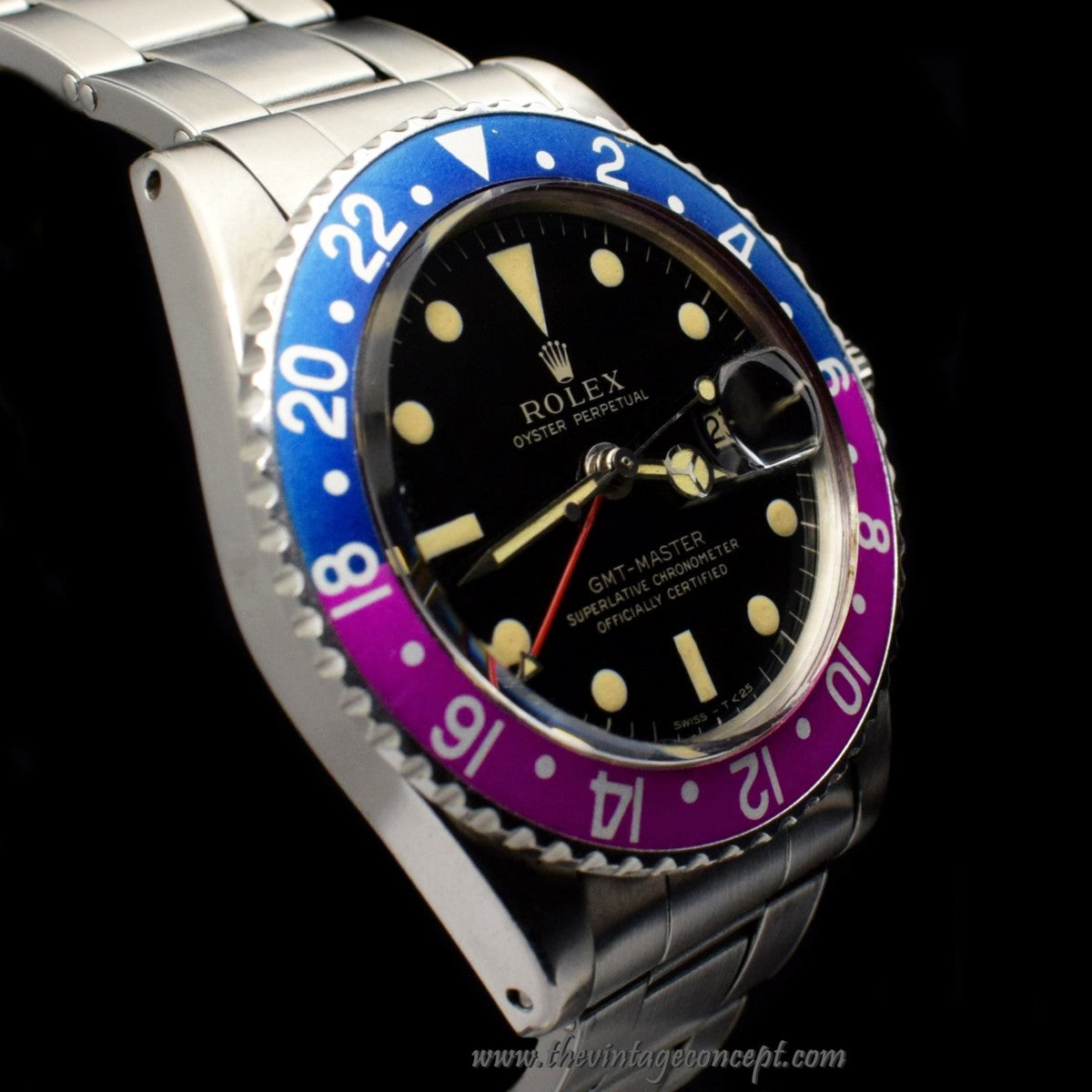 Rolex GMT Master Gilt Dial 1675 (SOLD)