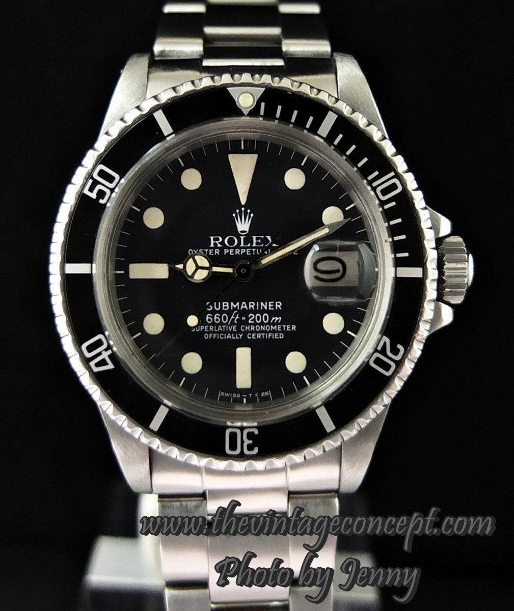 Rolex Submariner Matte Dial 1680 w/ Punched Paper (SOLD)