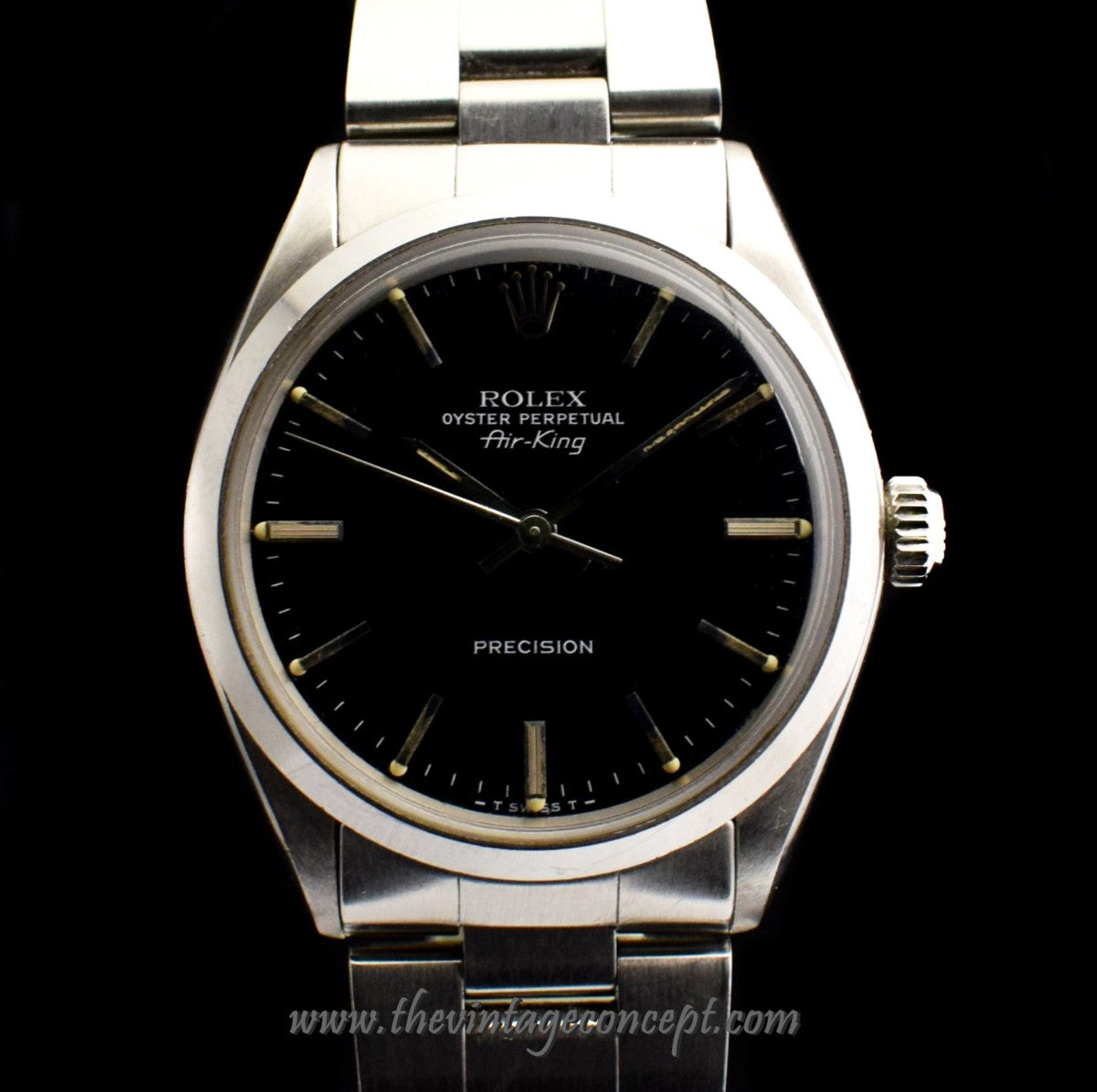 Rolex Air King Black Dial 5500 (SOLD)