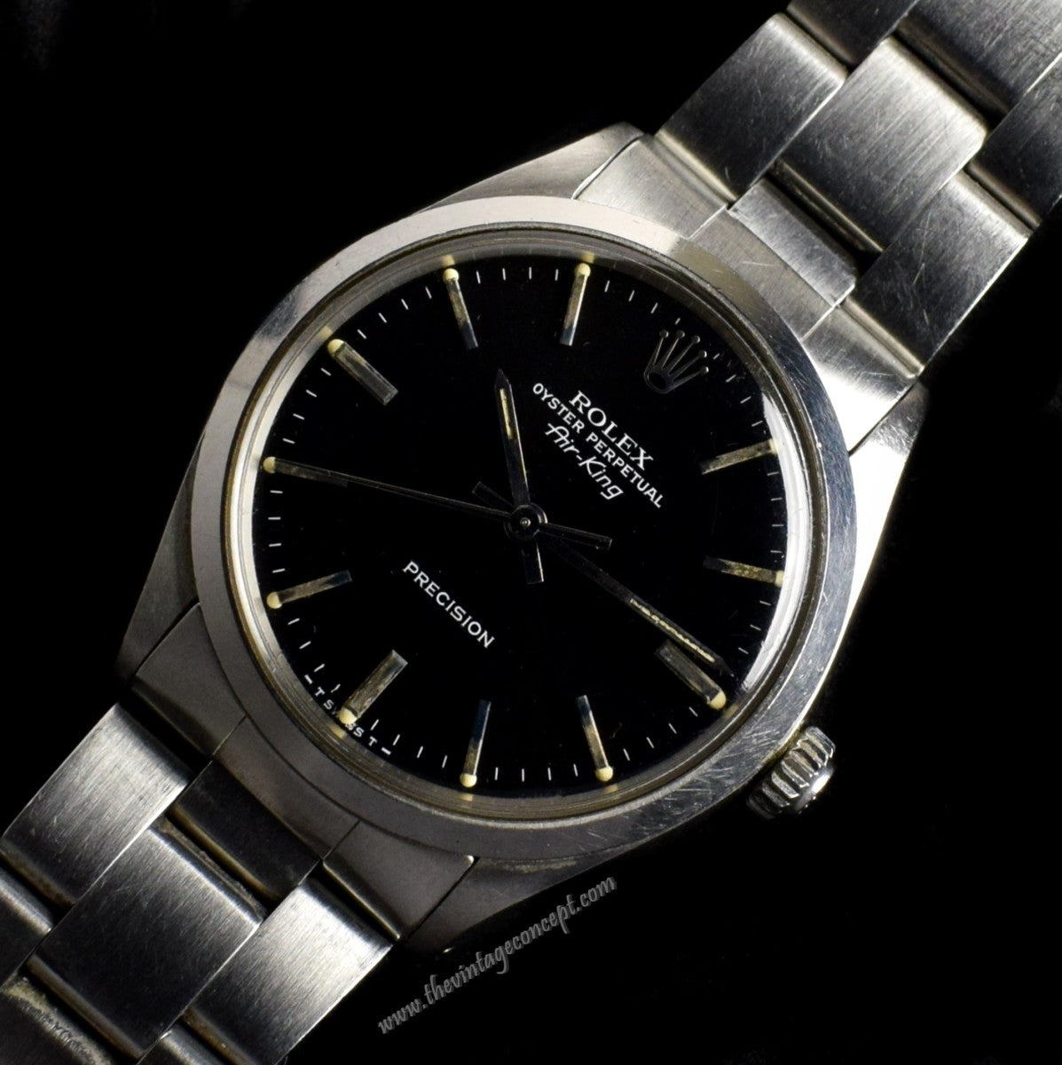 Rolex Air King Black Dial 5500 (SOLD)