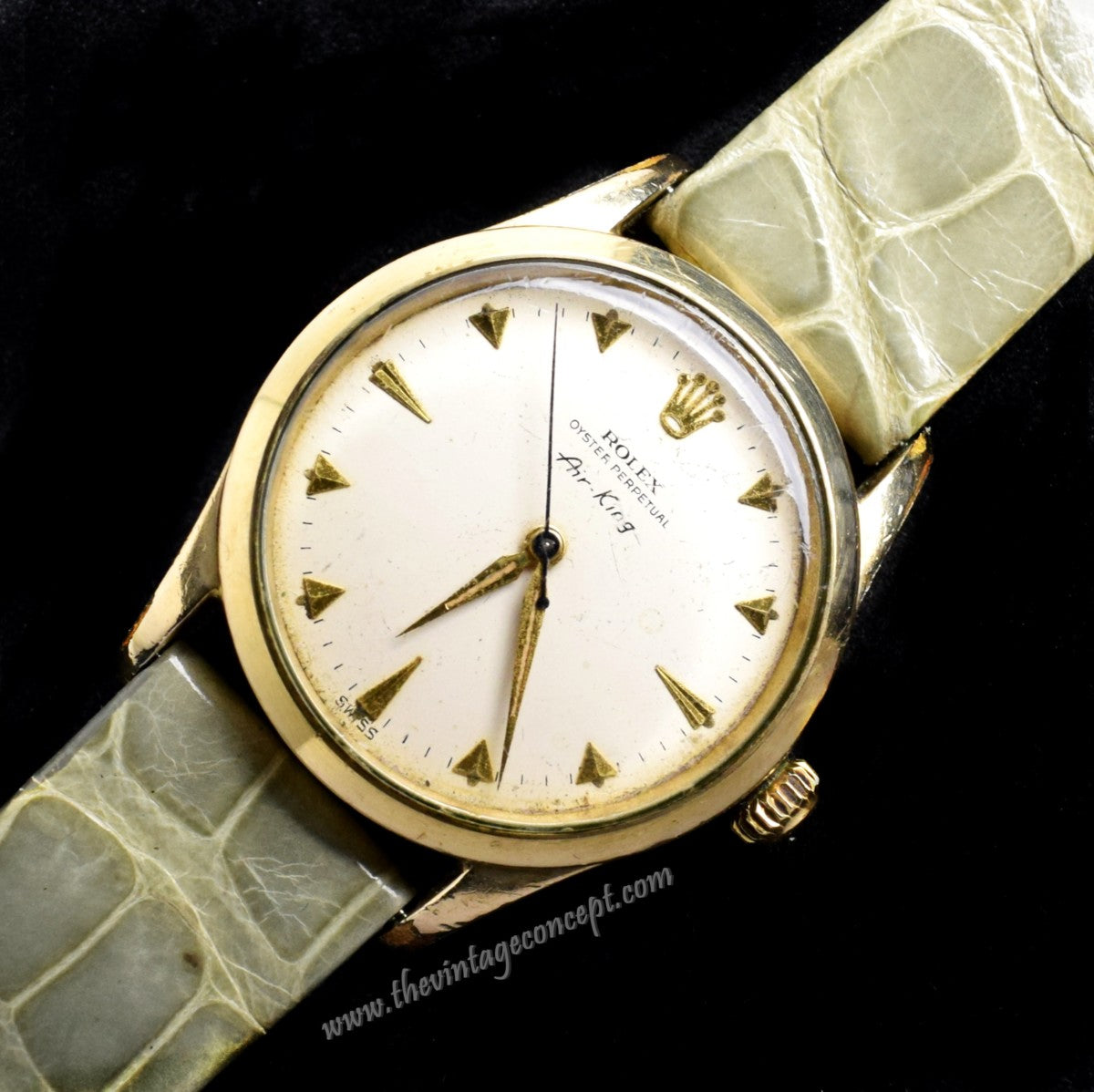 Rolex Air-King Gold Plated 5506  ( SOLD )