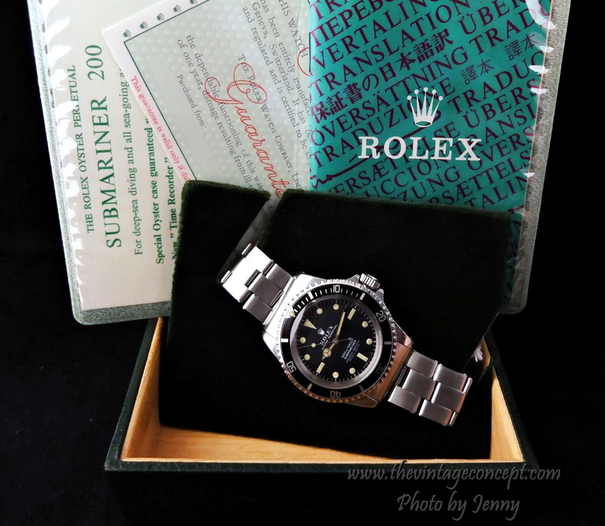 Rolex Submariner 4 lines Matte Dial 5512 ( Full Set) (SOLD)