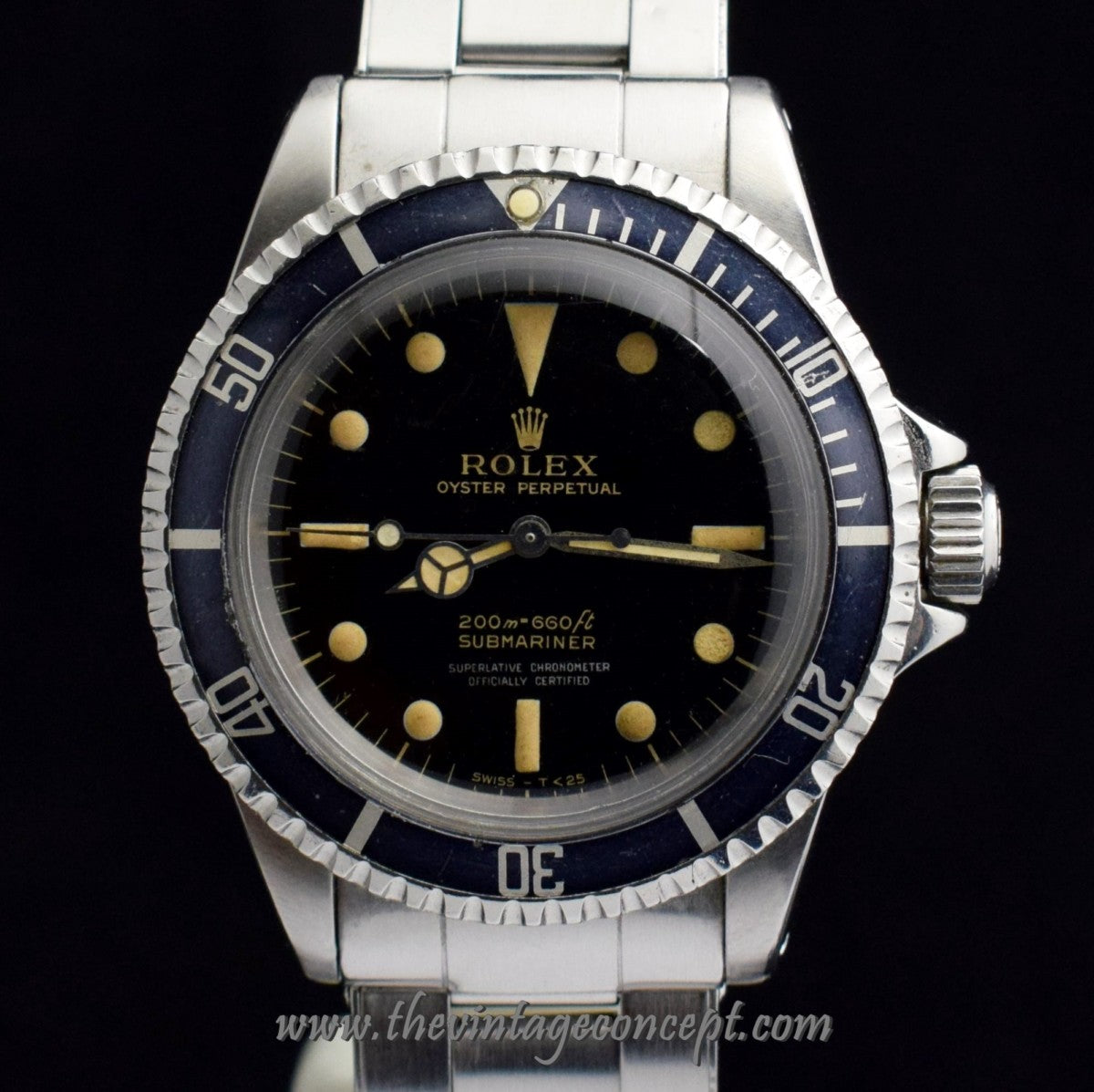 Rolex Submariner Gilt Dial 4 Lines 5512 w/ Double Papers & Box (SOLD)