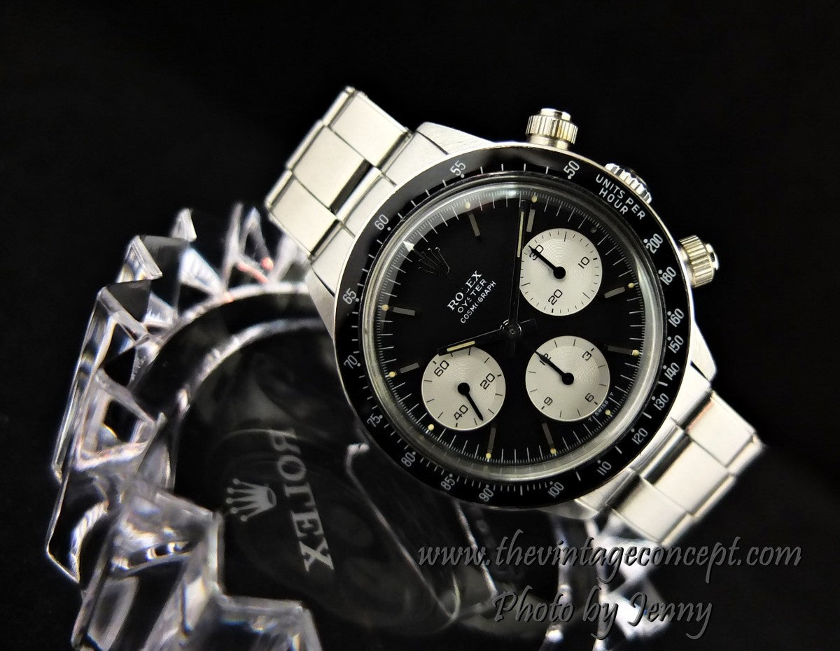 Rolex Daytona Black dial 6240 (SOLD) – The Vintage Concept