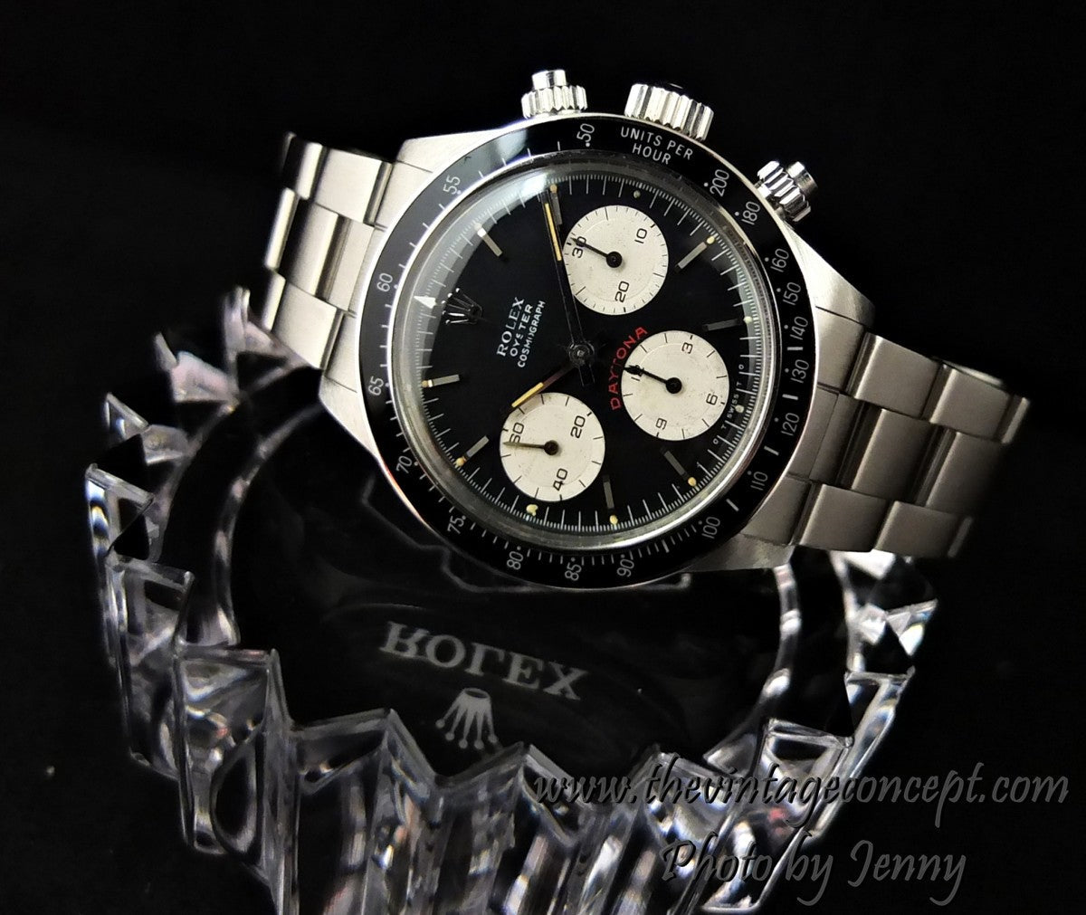 Rolex Daytona Big Red Black Dial 6263 (SOLD)