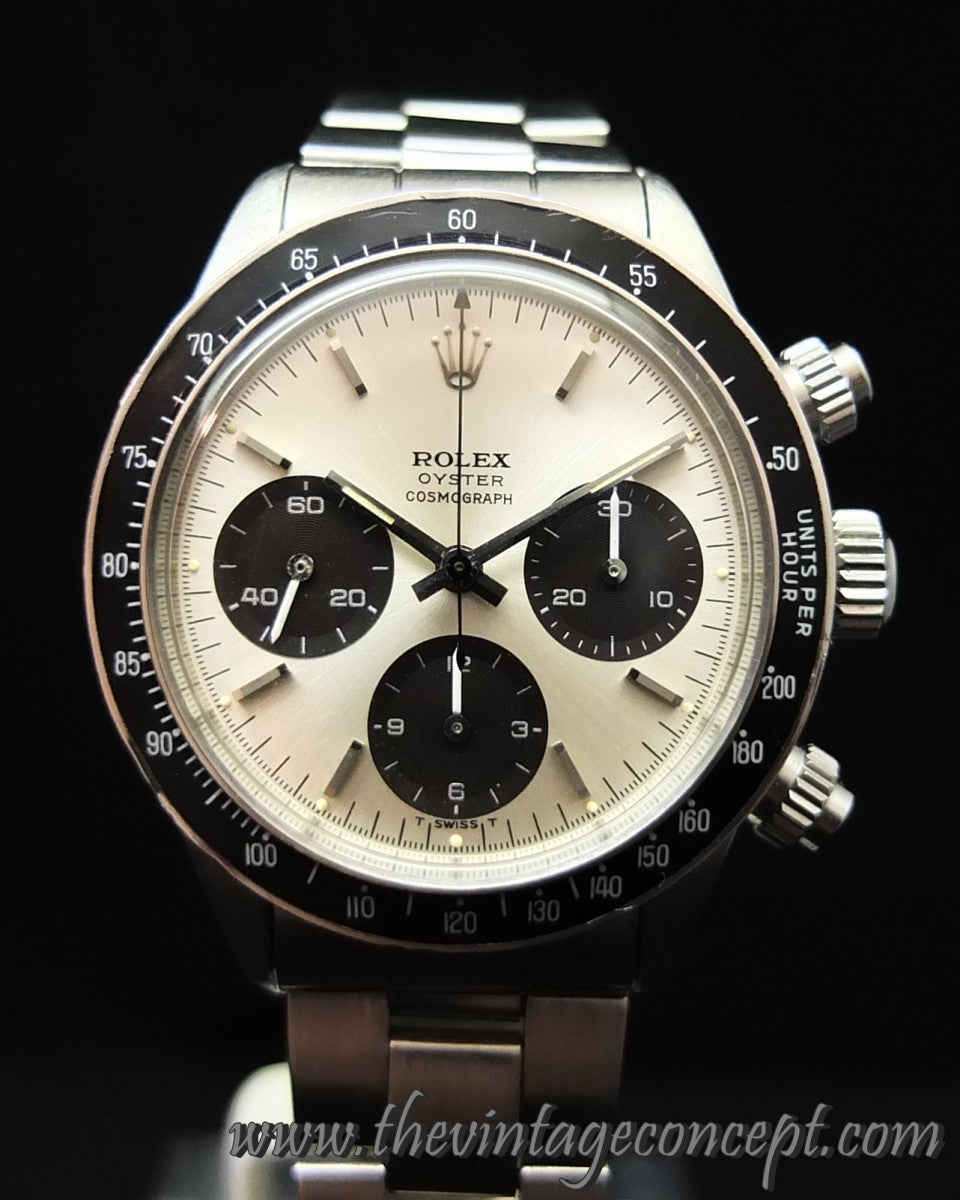 Rolex Daytona Big Eyes Silver dial 6263 ( Full Set) (SOLD)