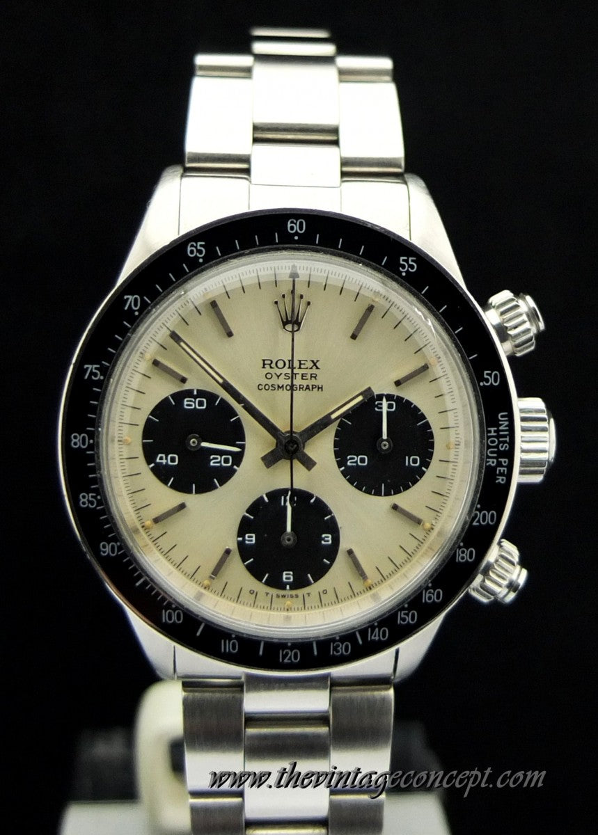 Rolex Daytona Silver Sigma Dial 6263 (SOLD)