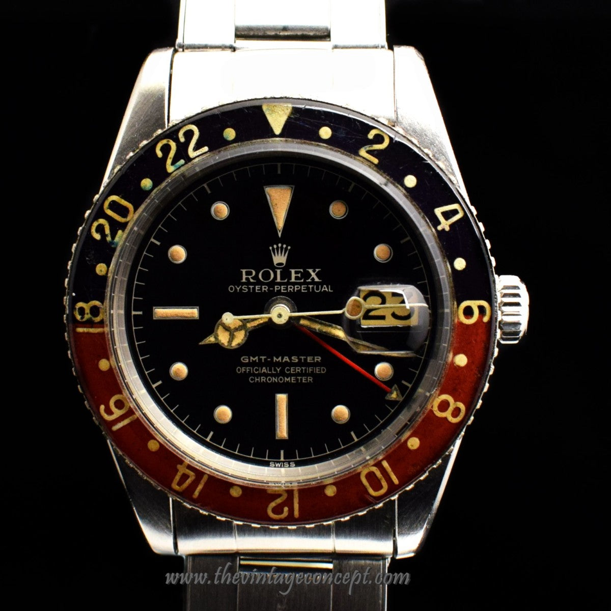 Rolex GMT Master Gilt Dial 6542 (SOLD)