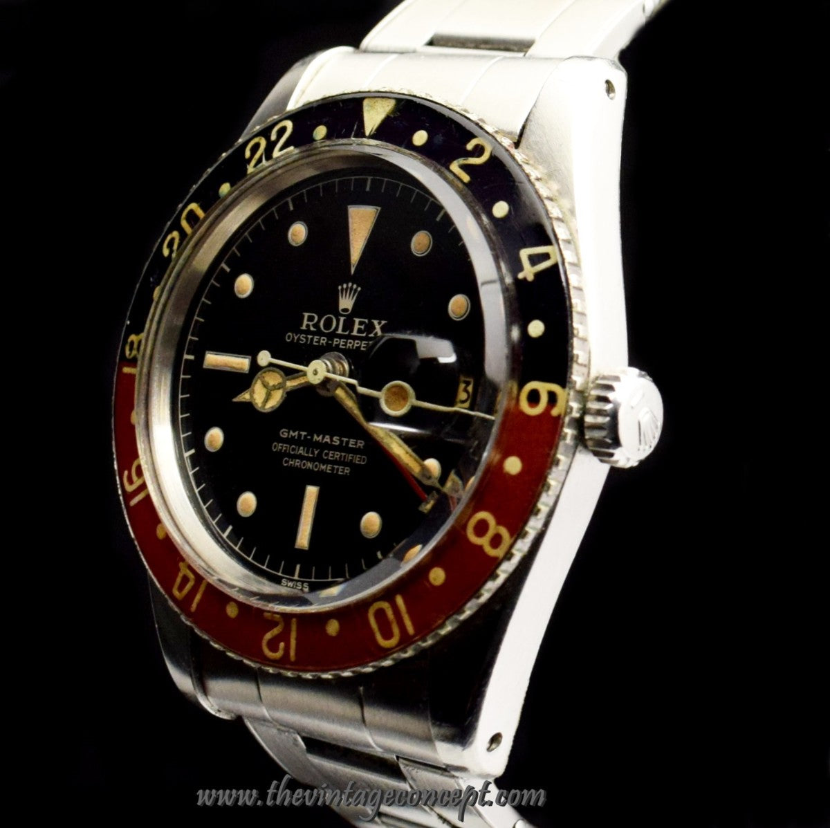 Rolex GMT Master Gilt Dial 6542 (SOLD)