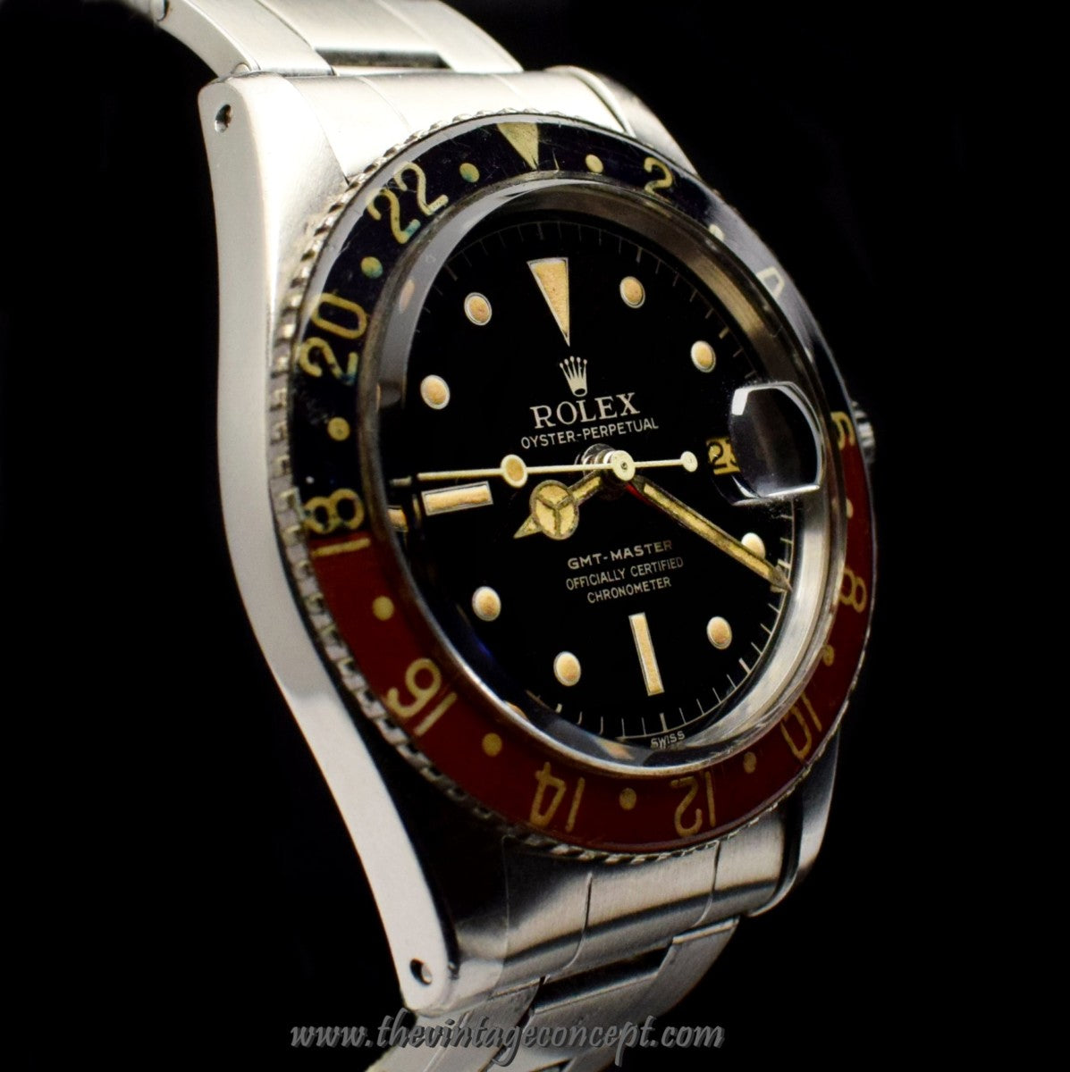 Rolex GMT Master Gilt Dial 6542 (SOLD)