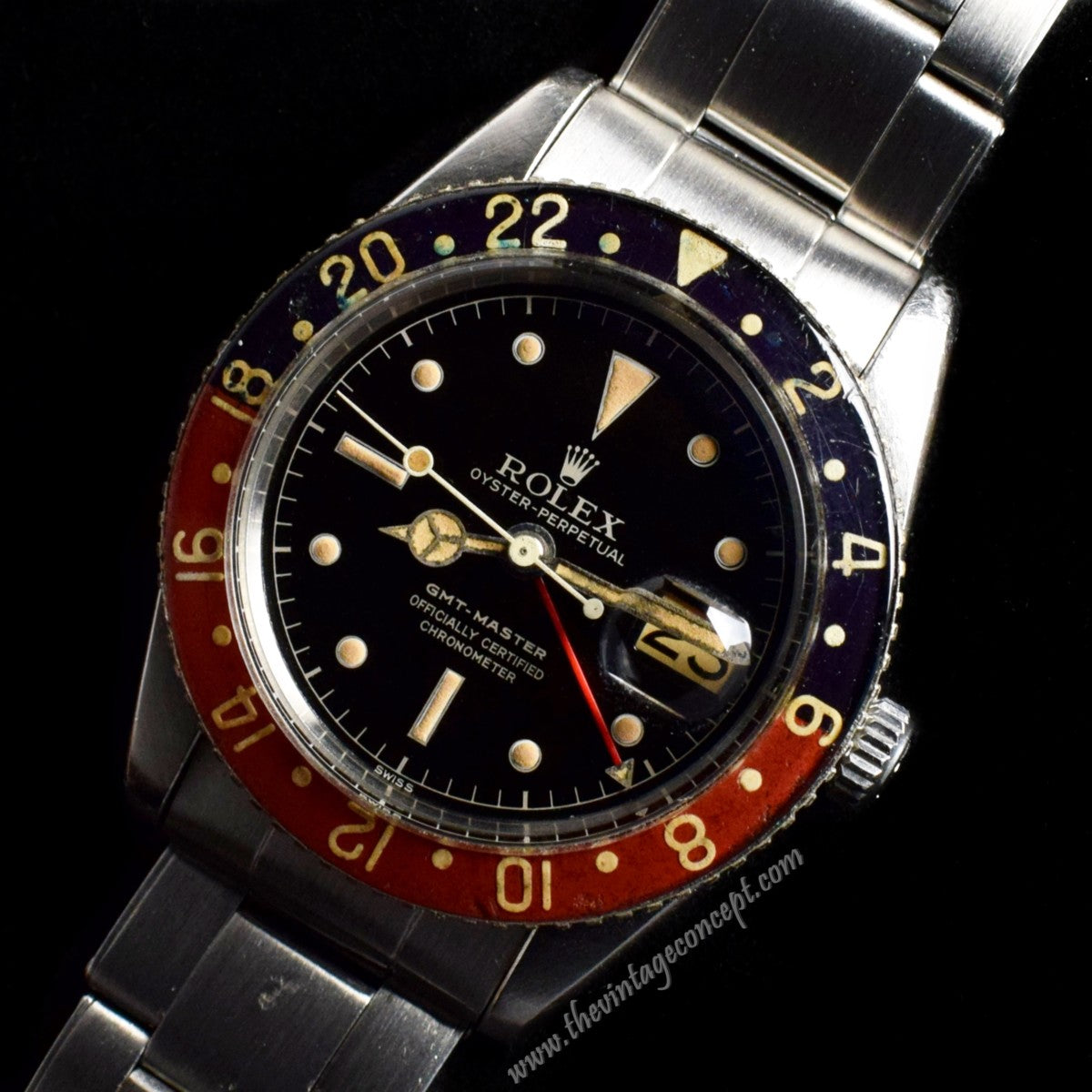 Rolex GMT Master Gilt Dial 6542 (SOLD)