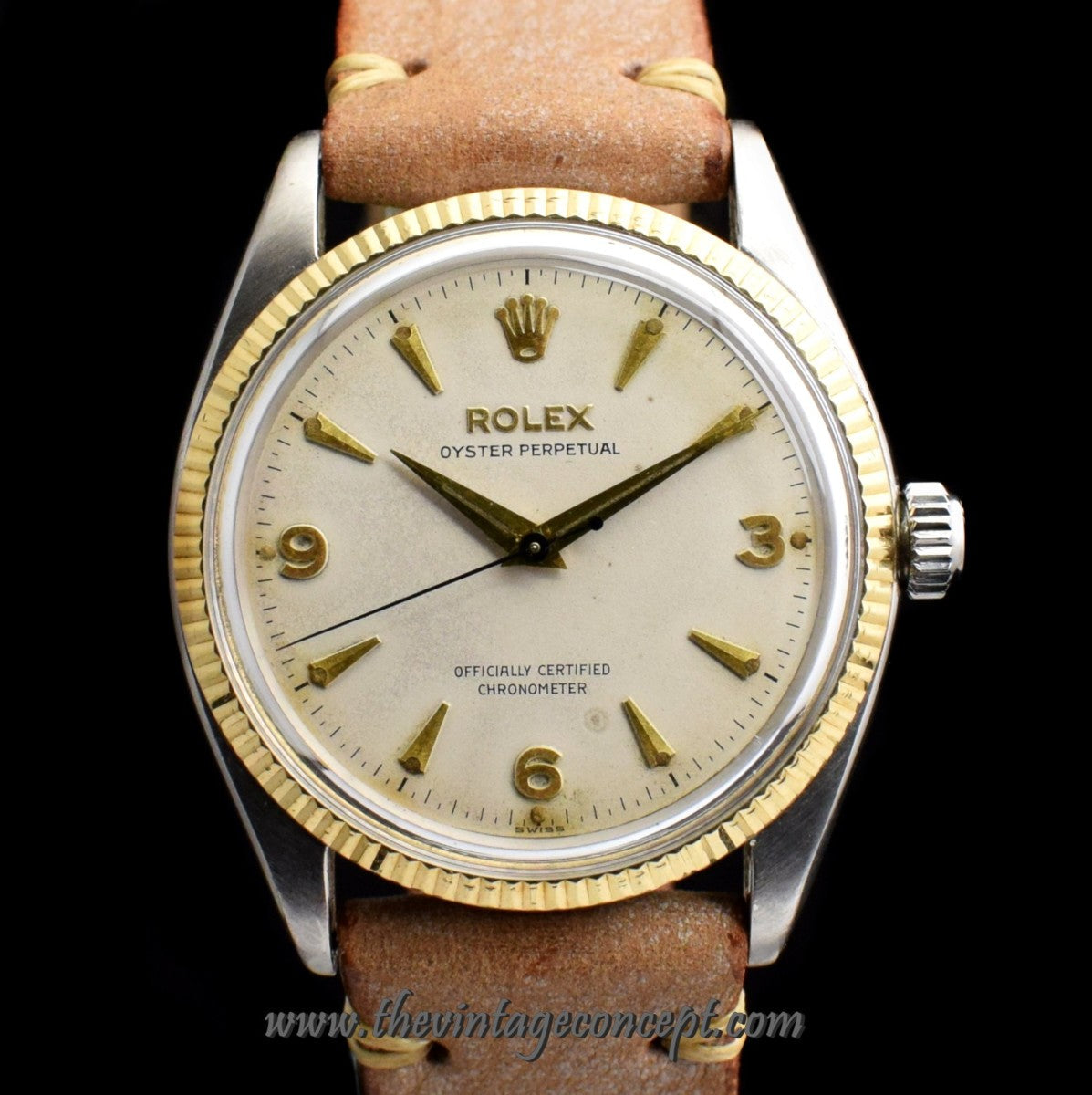 Rolex Oyster Perpetual Two-Tones Explorer Dial 6567 (SOLD)