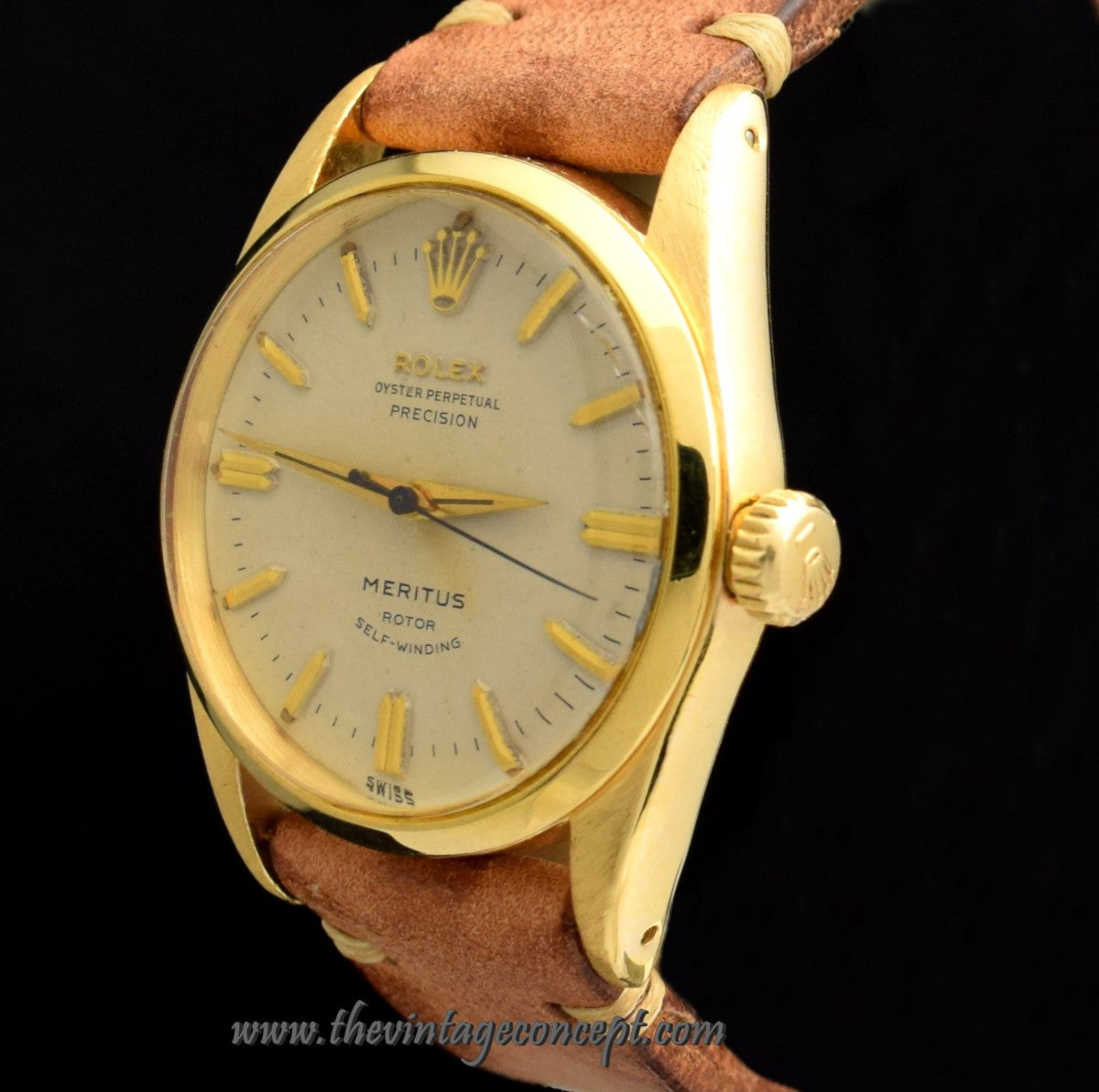 Rolex Oyster Perpetual Precision "Meritus" Gold Plated 6594 (SOLD)