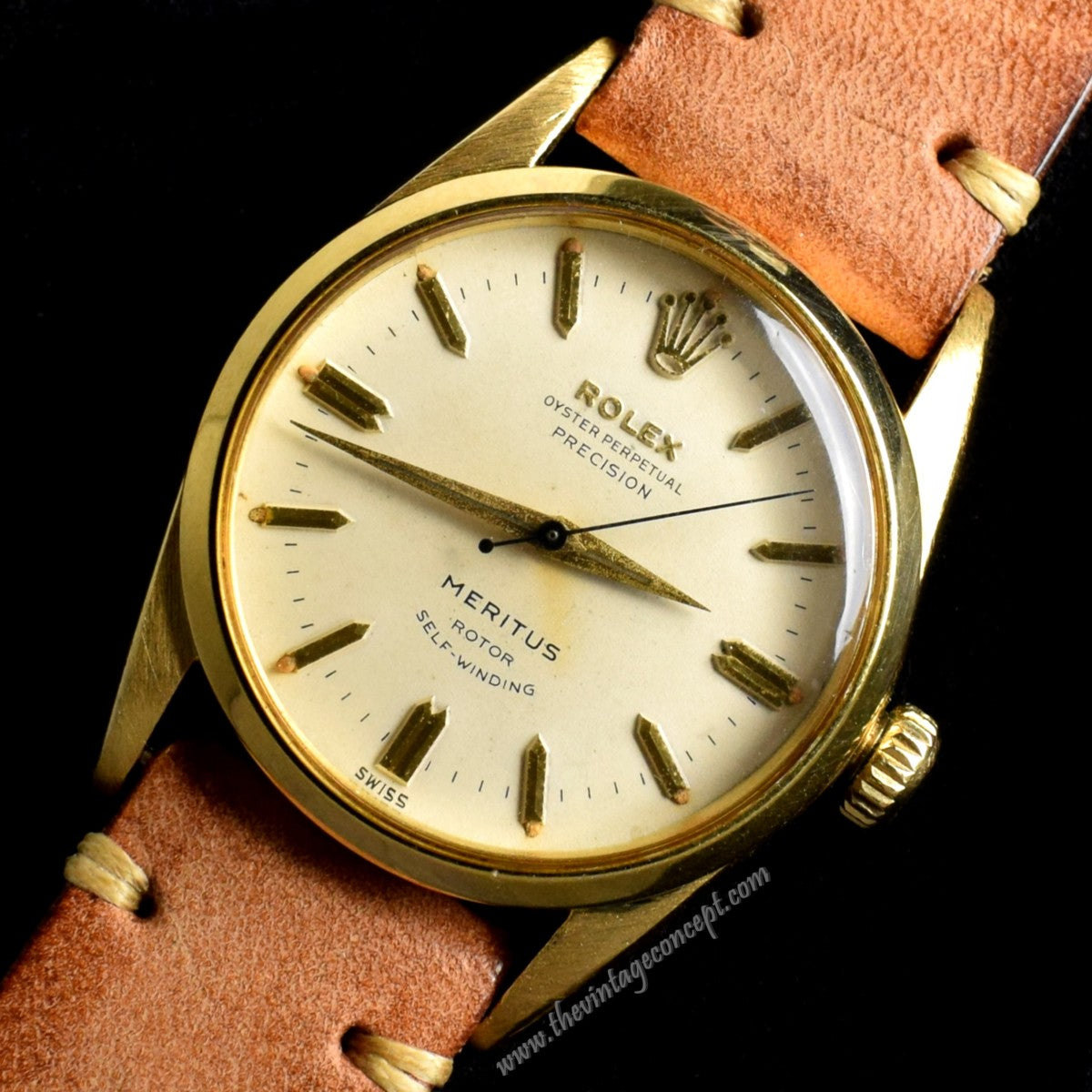 Rolex Oyster Perpetual Precision "Meritus" Gold Plated 6594 (SOLD)