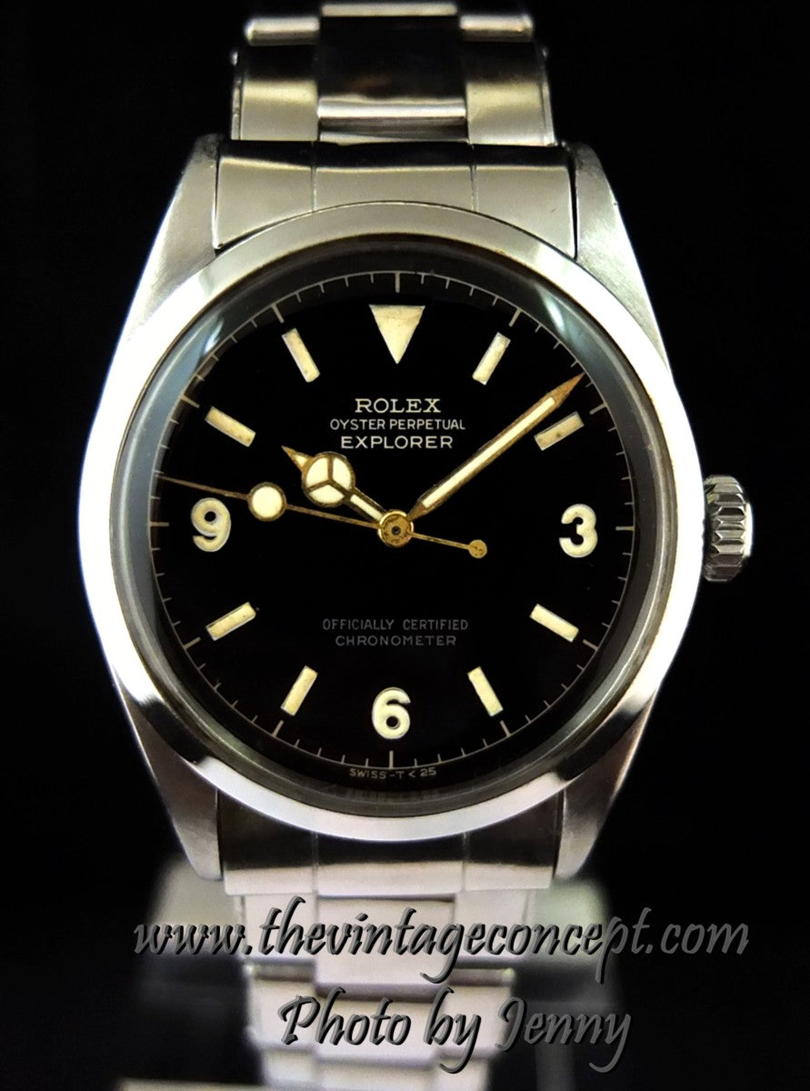 Rolex Explorer Gilt Dial No Coronet 6610 (SOLD)