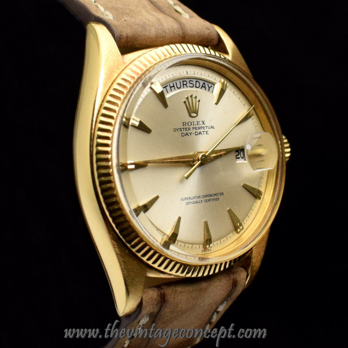 Rolex Day-Date 18K YG Silver Dial 6611B (SOLD)