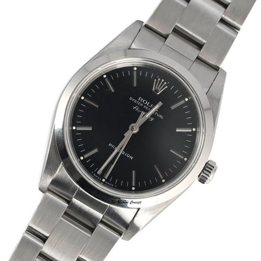 Rolex Air-King 14000 Stainless Steel Black Dial