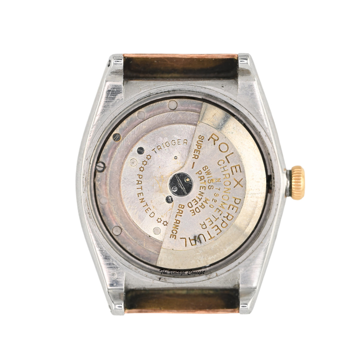 Rolex Oyster Perpetual Bubbleback Two-Tone Stainless Steel & Rose Gold Automatic Watch