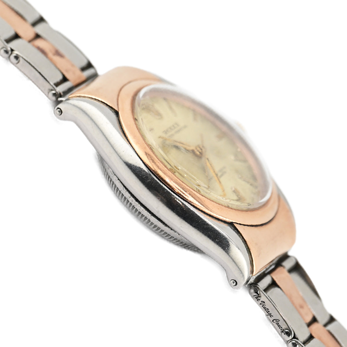 Rolex Oyster Perpetual Bubbleback Two-Tone Stainless Steel & Rose Gold Automatic Watch