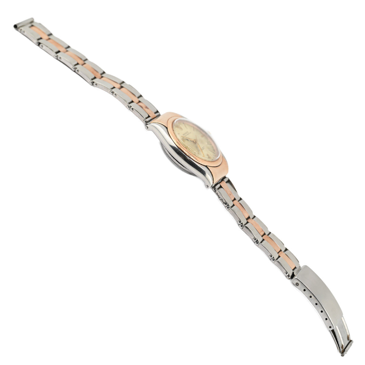Rolex Oyster Perpetual Bubbleback Two-Tone Stainless Steel & Rose Gold Automatic Watch