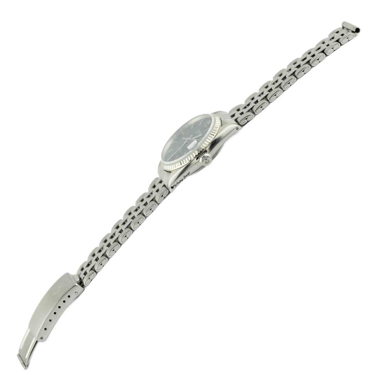 Tudor Prince Date 72034 Stainless Steel Blue Dial Automatic Watch