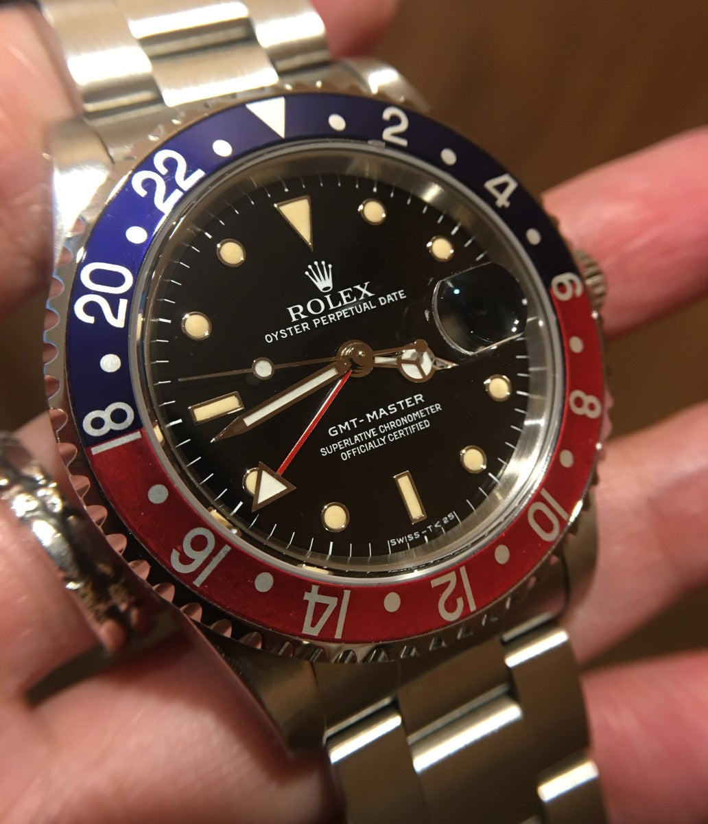 Rolex GMT-Master Pepsi Creamy Dial 16700 (Full Set) Reserved for Guenter (SOLD)