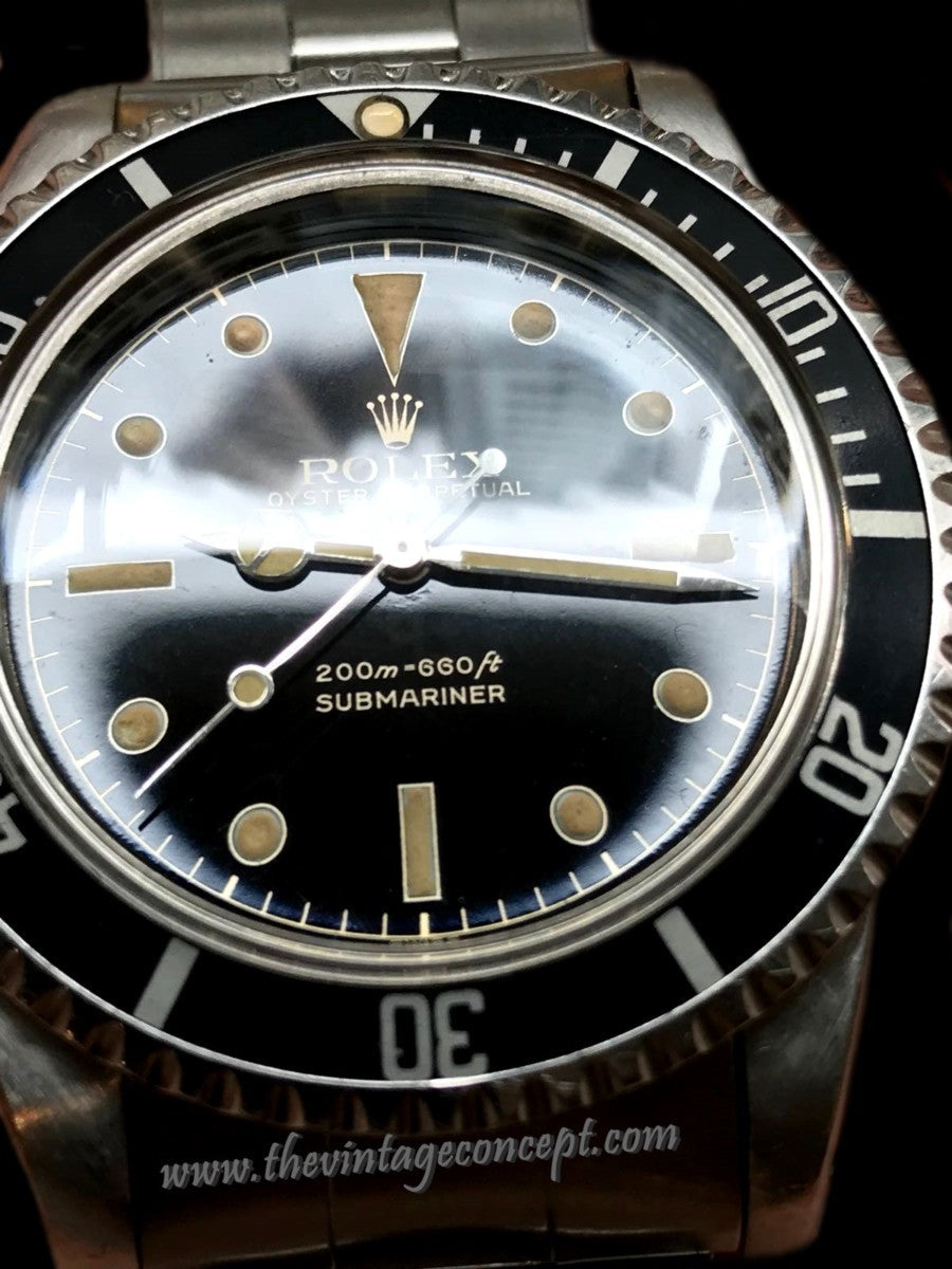 Rolex Submariner Gilt Dial Chapter Ring PCG 5512 (SOLD)