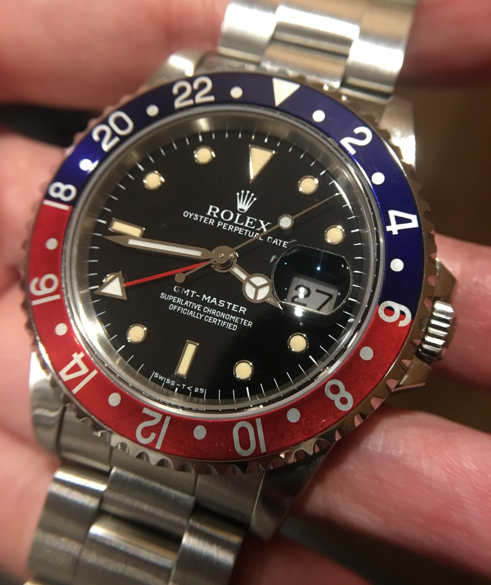 Rolex GMT-Master Pepsi Creamy Dial 16700 (Full Set) Reserved for Guenter (SOLD)