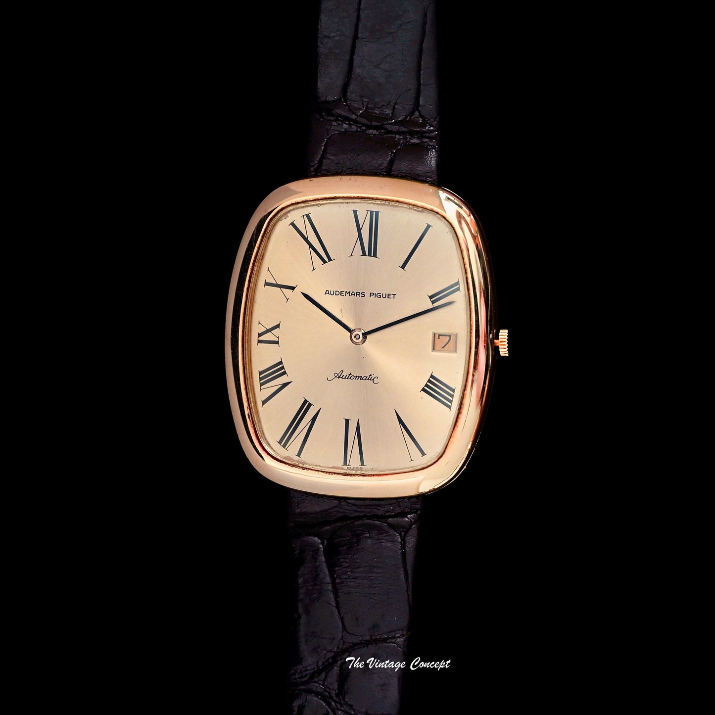 Audemars Piguet 18K Yellow Gold Maxi Jumbo Automatic Ellipse