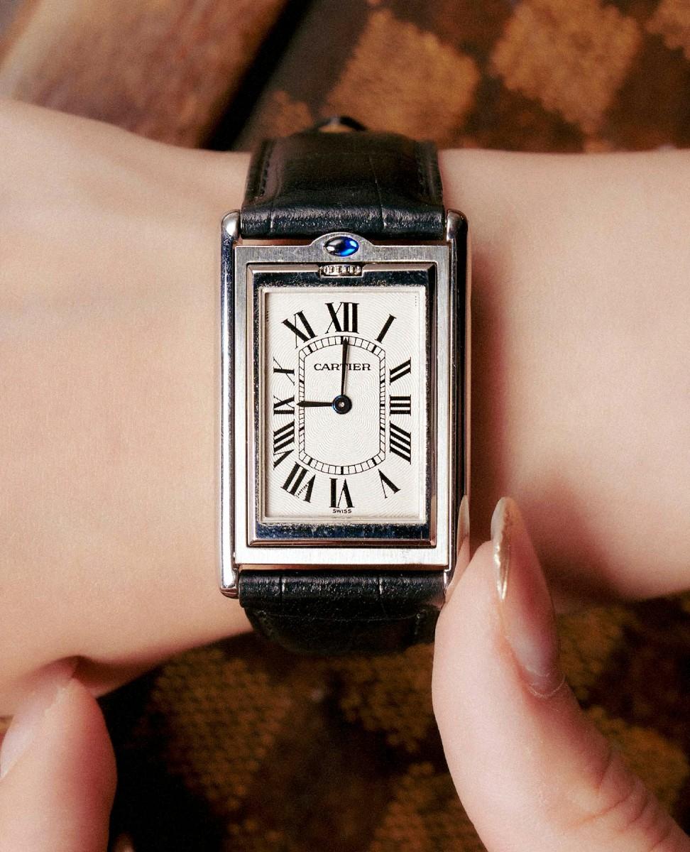 Cartier Tank Basculante 2390 Manual Wind w/ Cartier Paper  (SOLD)