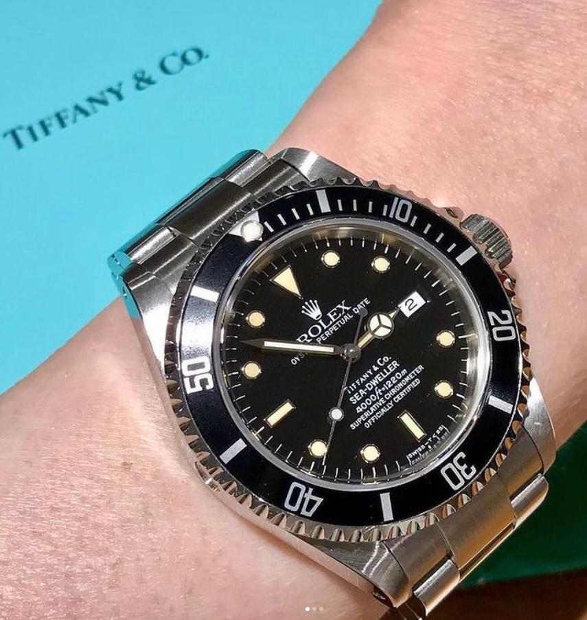 Rolex Steel Sea-Dweller "Tiffany & Co." 16600 (Box Set)  (SOLD)