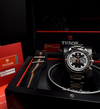 Unworn Tudor Chronograph 70330N ( Complete Full Set ) (SOLD) - The Vintage Concept