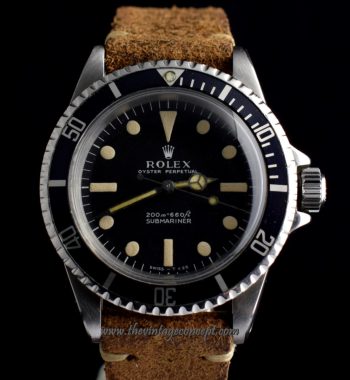 Rolex Submariner Meter First Matte Dial 5513 (SOLD) - The Vintage Concept